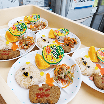 認定こども園のメニュー例